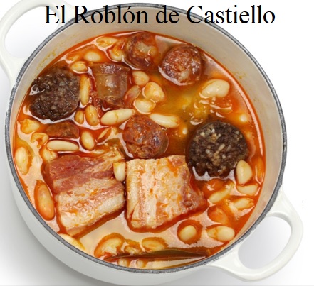 Roblón de Castiello: menús