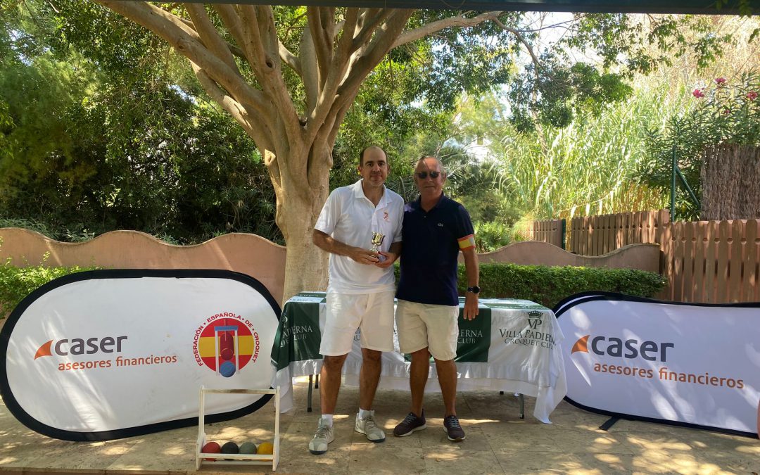 Juan Pastor, subcampeón de España Croquet Tier4